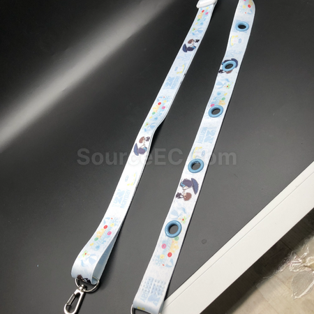 Customization Punching Lanyard Corporate Gifts