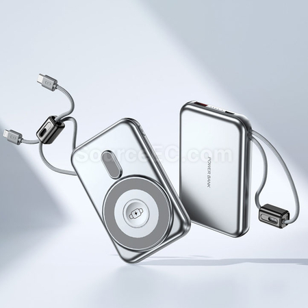 Customization 3-In-1 Magnetic Mobile Power Bank Corporate Gifts