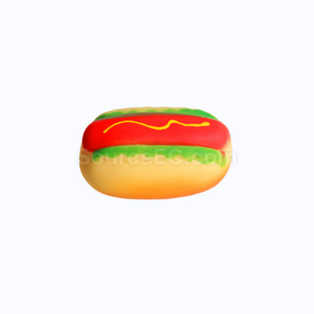 Customization Hamburger and hot dog squeeze toys for stress relief Corporate Gifts