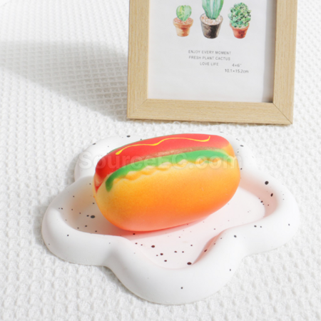 Customization Hamburger and hot dog squeeze toys for stress relief Corporate Gifts