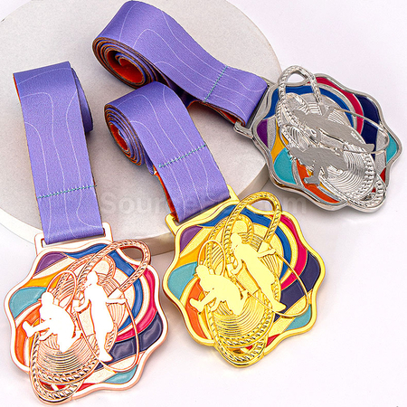 Jump Rope Metal Medal