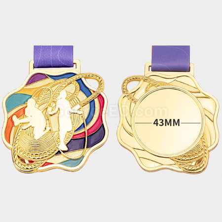 Customization Jump Rope Metal Medal Corporate Gifts