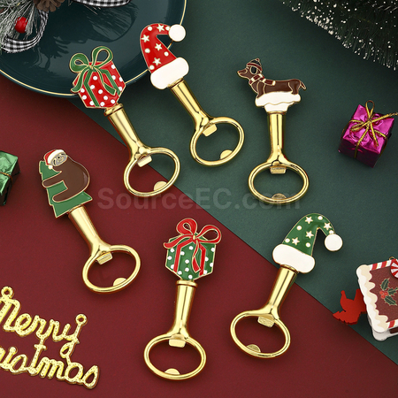 Customization Christmas Corkscrew Corporate Gifts