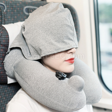Customization Pressurised inflatable Travel Neck Pillow Corporate Gifts