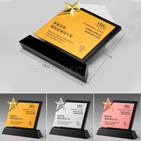 Customization Crystal Trophy Corporate Gifts