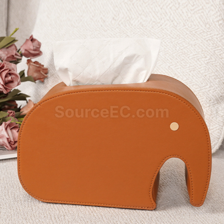 Customization Customized Imitation Leather (PU) Tissue Box Corporate Gifts