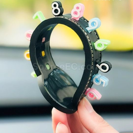 Customization 3D Doll Simple Car Number Plate Corporate Gifts