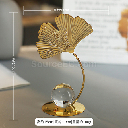 Customization Nordic Plant Iron Art Ornaments Corporate Gifts