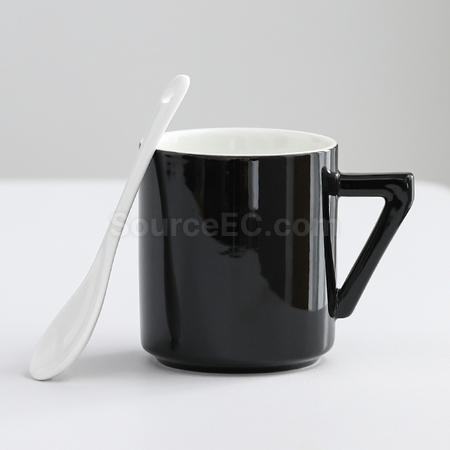 Customization Numbers handle ceramic cup Corporate Gifts
