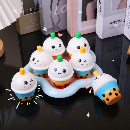 Customization Milk Tea Cup Stress Ball Corporate Gifts