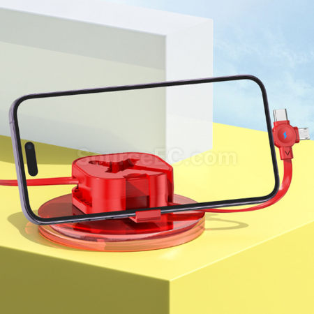 Customization Retractable storage stand three-in-one data cable Corporate Gifts