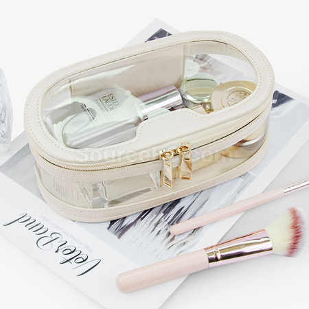 Customization Transparent Hand-held Makeup Bag Corporate Gifts