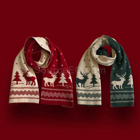 Customization Christmas Scarf Corporate Gifts