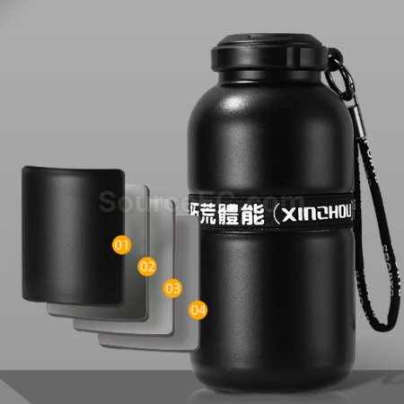 Customization 316 double-layer vacuum mountaineering pot thermos cup Corporate Gifts