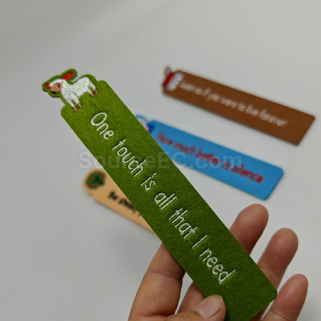Customization Customized Felt Bookmark Corporate Gifts