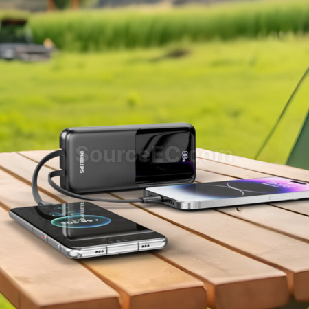 Customization Philips Comes With A Dual-Cable Power Bank Corporate Gifts