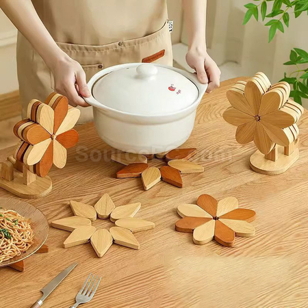 Customization Windmill Cup Mat Heat Insulation Pad Corporate Gifts