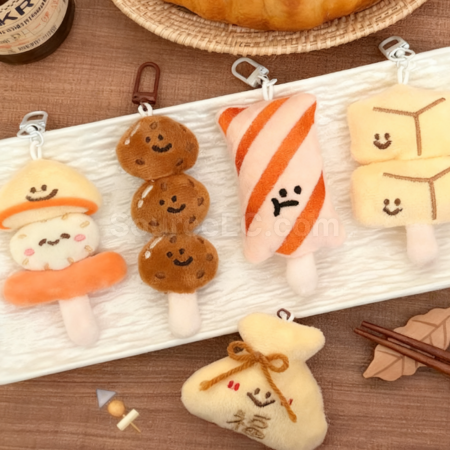 Customization Oden-shaped pendant keychain Corporate Gifts