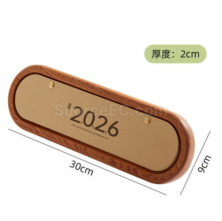 Customization Mini Wooden Calendar Corporate Gifts