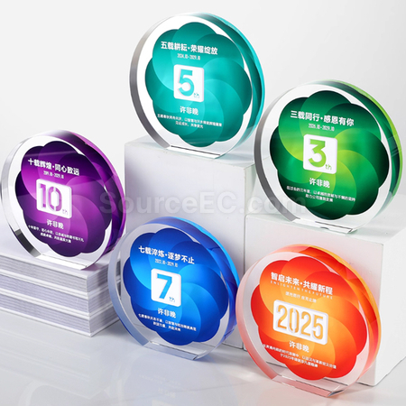 Customization Crystal Trophy Corporate Gifts