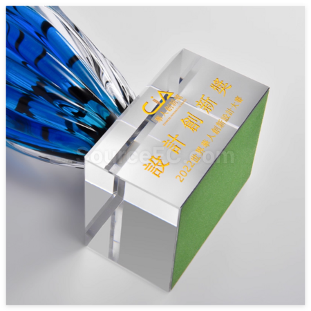 Customization Crystal Whale Award Corporate Gifts