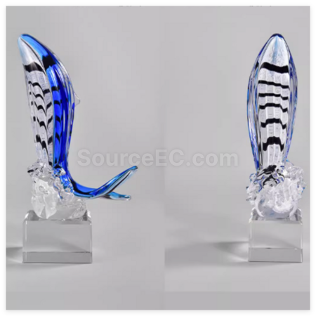 Customization Crystal Whale Award Corporate Gifts