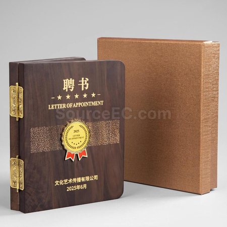 Customization Walnut Medal Corporate Gifts