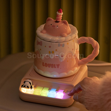 Customization Heating Constant Temperature Insulation Cup Mat Corporate Gifts