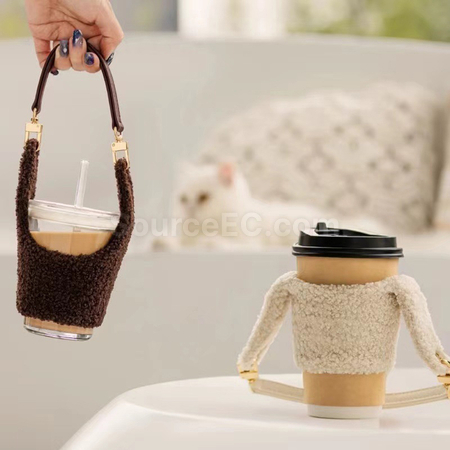 Fuzzy Cup Holder