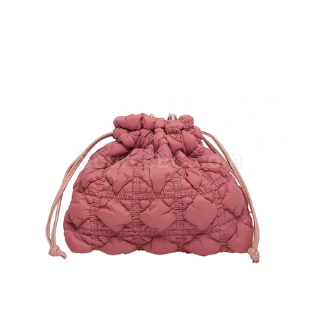 Customization Argyle Drawstring Cloud Bag Corporate Gifts