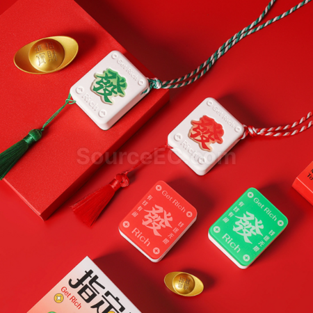 Customization Mahjong Aromatherapy Scented Hanging Gift Box Corporate Gifts