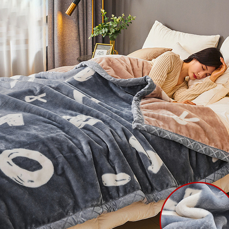 Customization Velvet Blanket Corporate Gifts