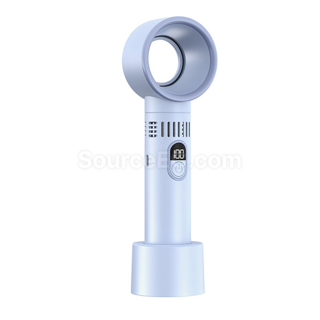 Customization Digital display bladeless mini handheld fan Corporate Gifts