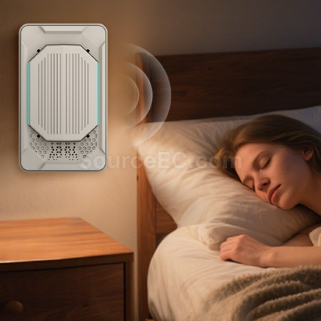 Portable plug-in personal air purifier