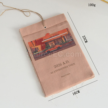 Customization Tear-off canvas calendar Corporate Gifts