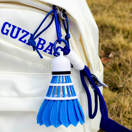 Customization Badminton pendant keychain Corporate Gifts