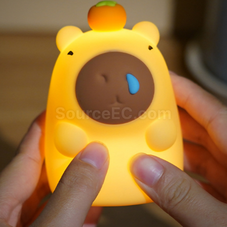 Customization Capybara taps the small night light Corporate Gifts