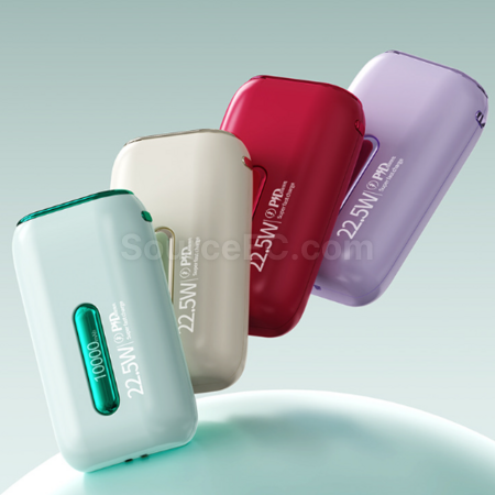 3c certified power bank with built-in cable and fast charging function
