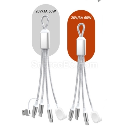 Customization Multi-Functional Keychain Charging Cable Corporate Gifts