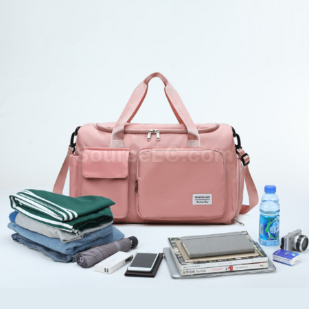 Travel bag storage pouch