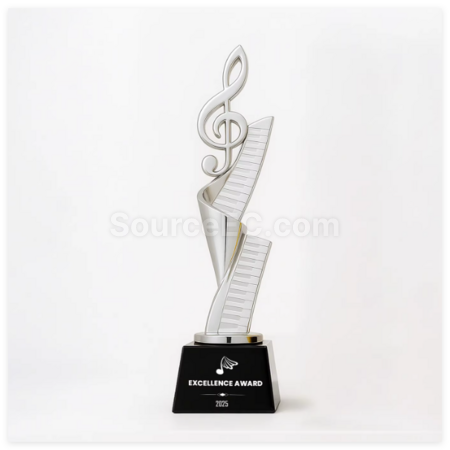 Customization Metal Music Trophy Corporate Gifts