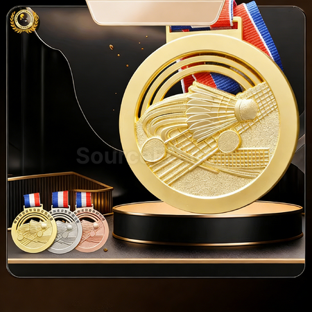 Customization Badminton medals Corporate Gifts