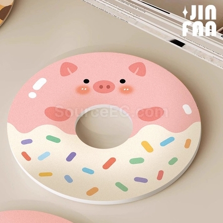 Customization Donut-shaped diatom mud coasters Corporate Gifts