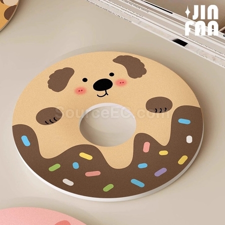 Customization Donut-shaped diatom mud coasters Corporate Gifts