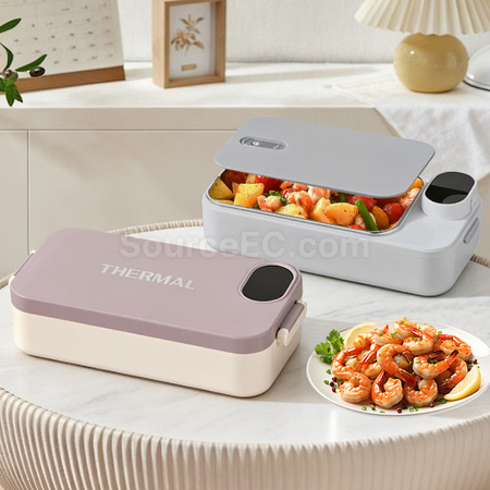 Customization Smart Heating and Insulating Stainless Steel Lunch Box Corporate Gifts