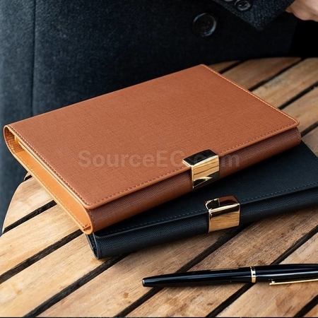 Three-Fold Loose-Leaf Detachable Notebook