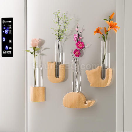 Customization Log Refrigerator Sticker Vase Corporate Gifts