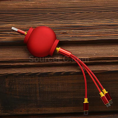 Customization Triple - in - one data cable Corporate Gifts