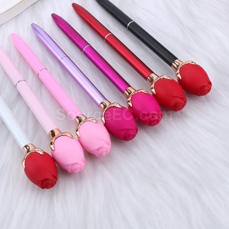 Customization Rose-Shaped Ballpoint Pen Corporate Gifts