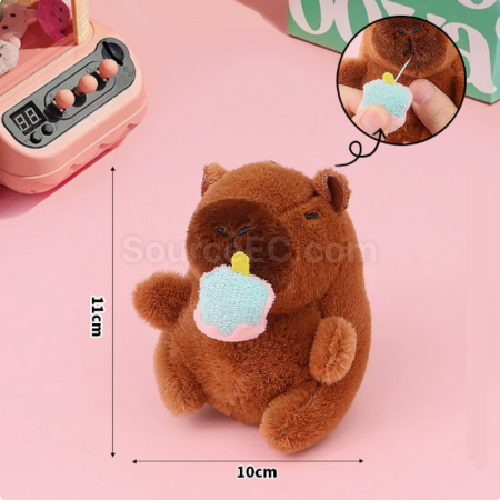 Customization Capybara plush doll keychain Corporate Gifts